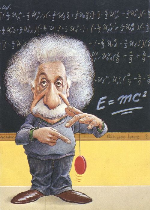 Bild av Einstein