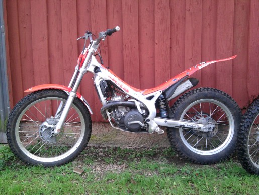 Min Trial-motorcykel :)