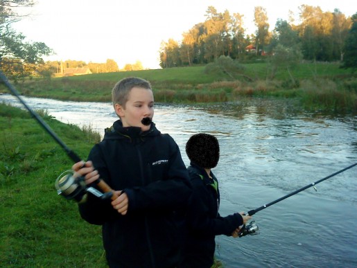 Jag och min Bästis fiskar :D