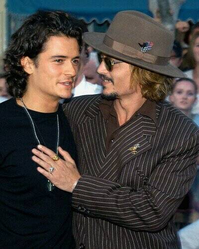 Johnny Depp och Orlando Bloom