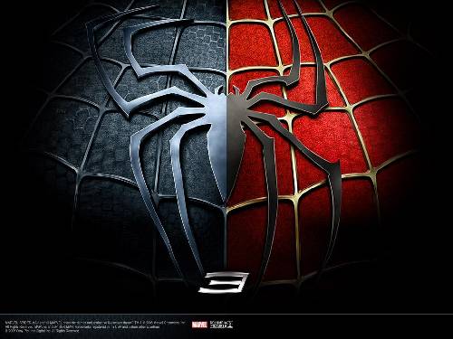 Detta är en bild som jag gjort genom att sätta ihop dom 2 spiderman loggorna.