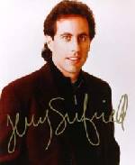 Jerry Seinfeld, king of comedy.