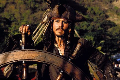 Johnny Depp som Capt. jack sparrow