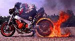 motor cykel fireburn