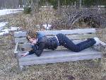 hahaX) pose