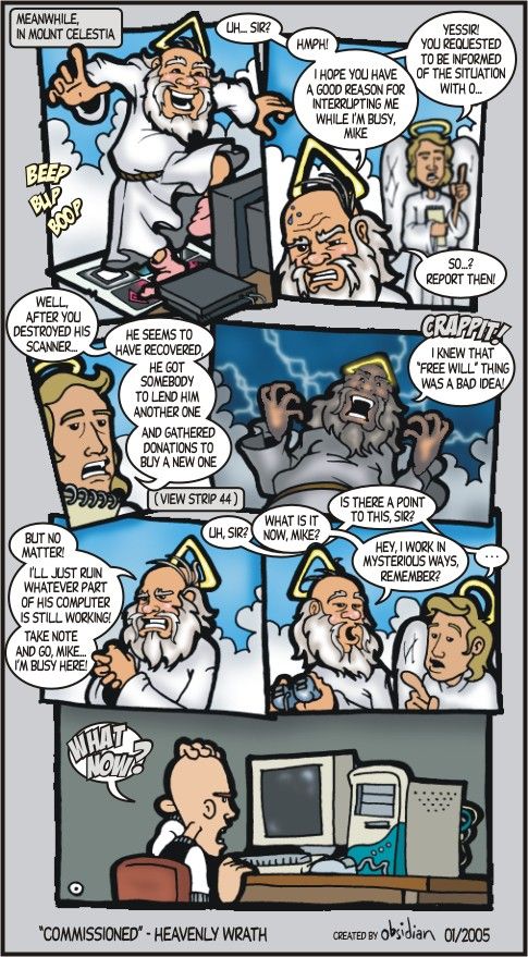 dessa serierna är mestadels aldeles för nördiga men det finns dom med humor =P
