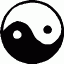 Yin (månen) - Yang (solen)