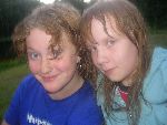 mi and kajsa i sommras
