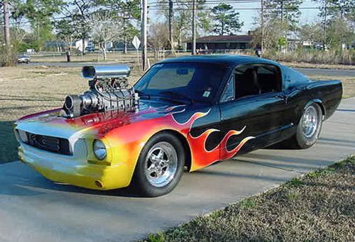 lite trimmad mustang:P