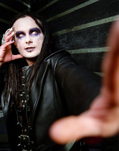 Dani Filth, var grym på metaltown, men hoppas fan att dom är bättre på kåran den 14 dec. ljudet iaf.