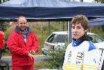 jag och farsan på en tävling