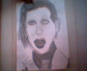 en Teckning jag har gjort, Marlyn MaNsoN