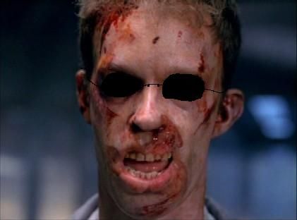Zombie, fast Zombie med brillor! :D