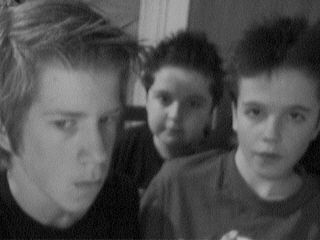 Från vänster: Jag, Felix och Max! :P