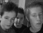 Från vänster: Max, Felix och jag. :P
