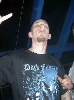 Jag på Metalbåten under Dark Funeral spelningen