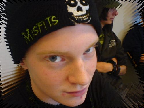 Jag, en helt vanlig dag i skolan... :P