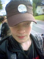 Jag i Jojjans keps.. :P