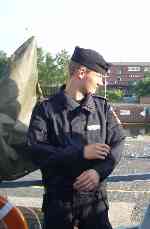jag i uniform från lumpen 2006