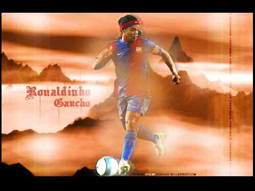 ronaldinho, he is the number one!!;D