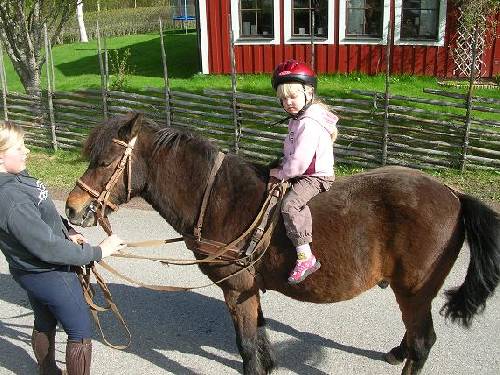 Masken o så lilla Nattis som ska ut på en liten tur. Och så jag ute i hörnet.
