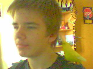 Jag och min fågel :)