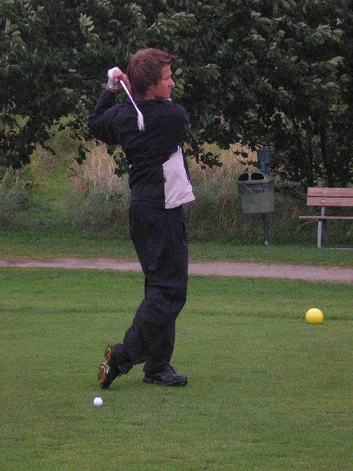 jaa när ja spelar golf=)