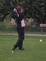 jaa när ja spelar golf=)