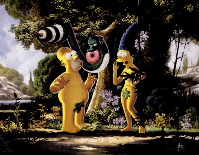 HomerAdam och MargeEva