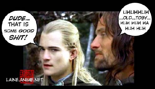 they just smoked weed:P
