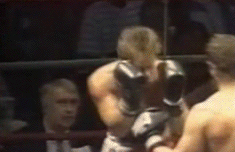 Punch his hair off