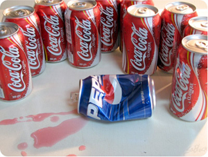 Pepsi får stryk av Coca Cola