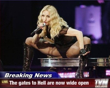 Madonna i hetluften igen