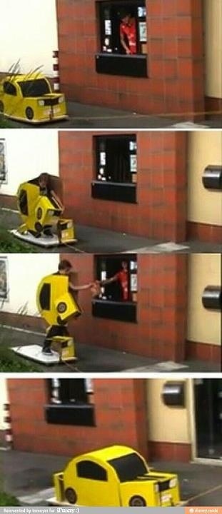 Drive thru like a boss