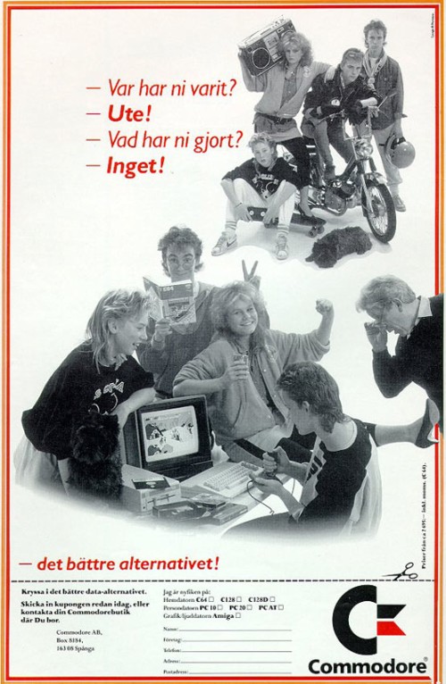 Riktigt häftig datorreklam