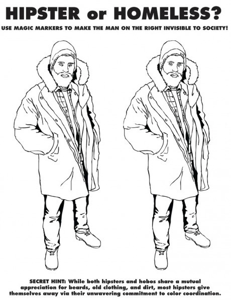 Hipster eller hemlös?