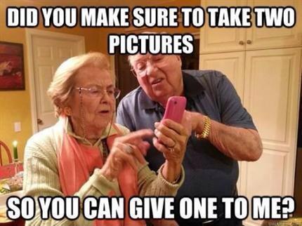 Gamlingar och smartphones