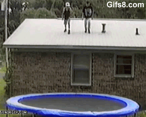 Trampolin Fail