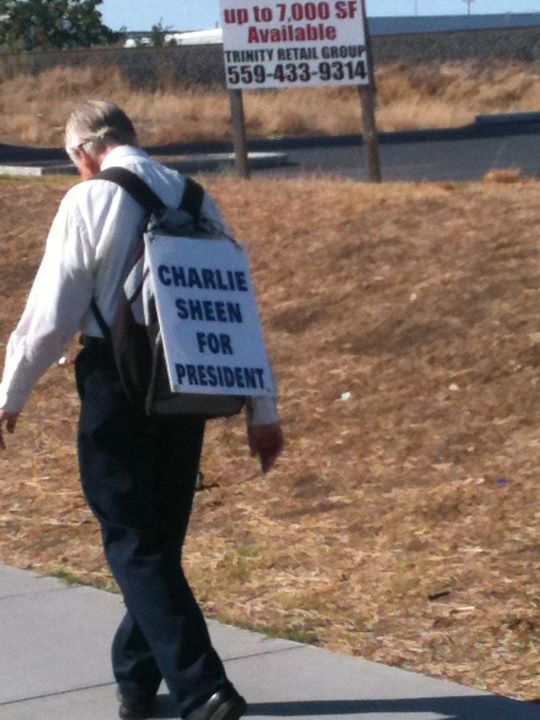 Charlie Sheen!