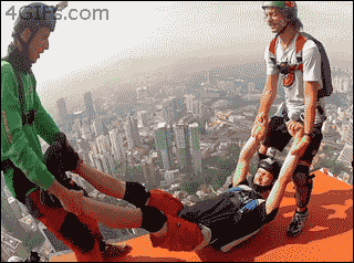 Base jumping