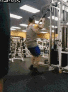 Ã–verdriver på gymmet
