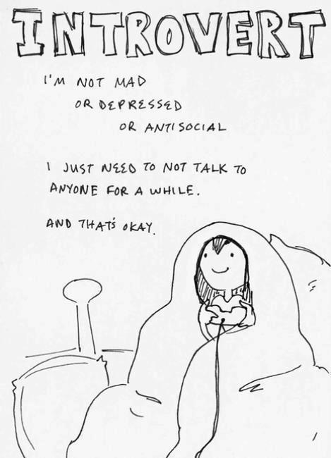 Nej, jag är inte osocial