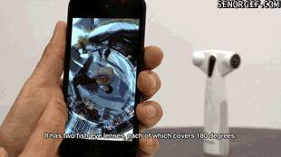 360º bild i mobilen