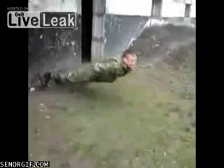 Pushups utan händer
