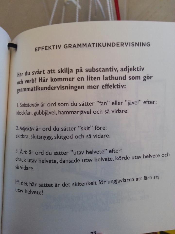 Effektiv grammatikundervisining