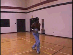 Speciellt sätt att spela basket på