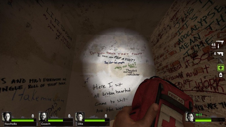 Udda klotter i left4dead 2