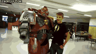 Awesome Blood Angel Costume