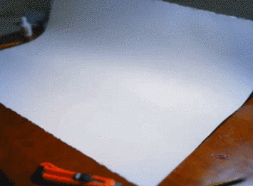 Papercut stopmotion