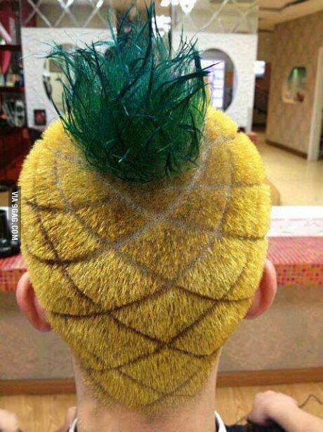 Ananas Frisyr